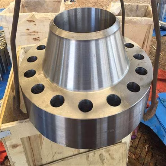 A105-Fitting ASME-Schweißen geschmiedeter Schweißhals-Kohlenstoff-Edelstahlrohr-Stahlflansch