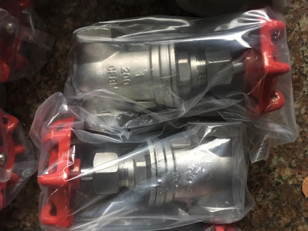 Stainless Steel CF8 Threaded Gate Valve 200wog